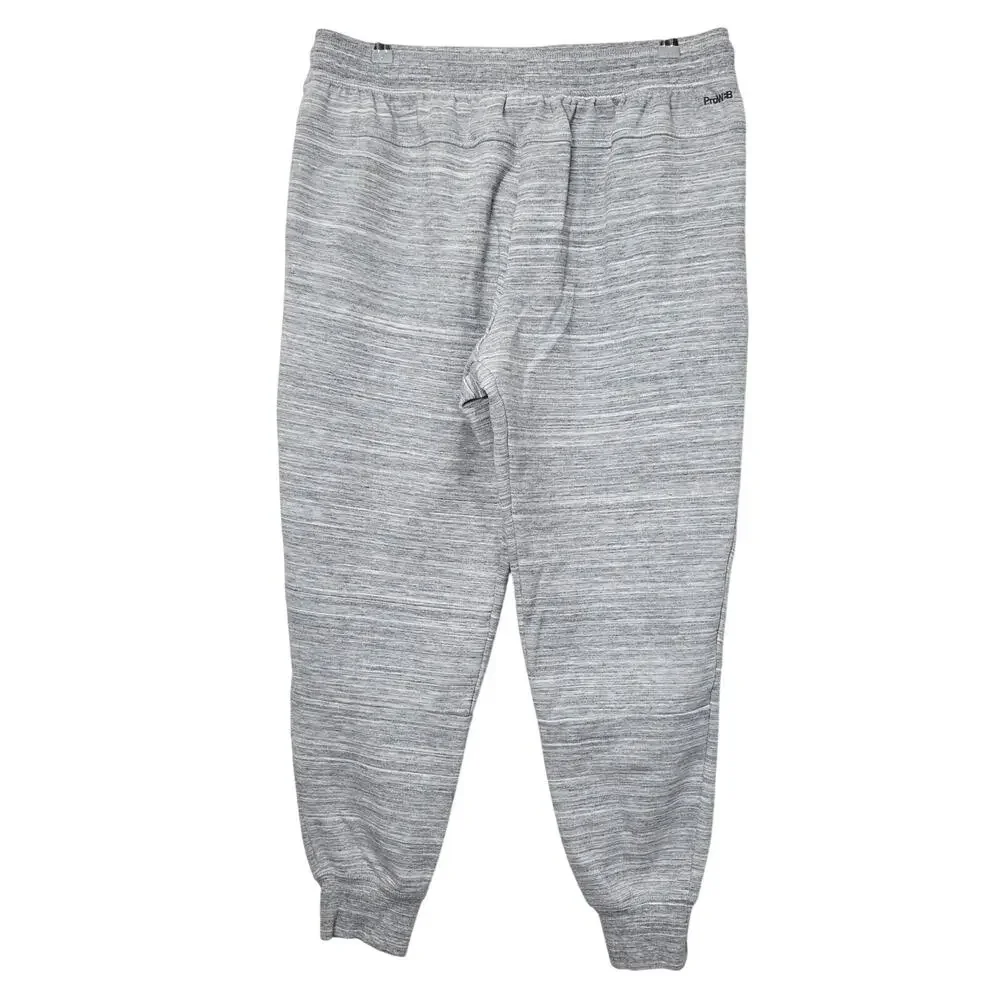 Spyder Active Men's Performance Joggers in Burnt Charcoal Striated Color, XL